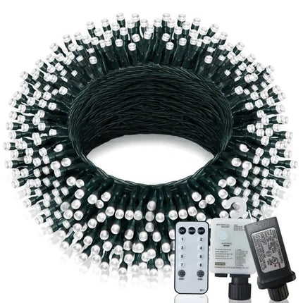 Dropship Christmas Lights Outdoor, 197 FT 580 LED Christmas Decorations Lights