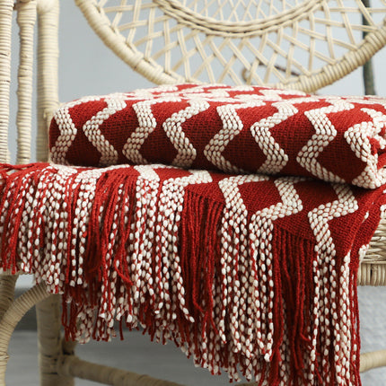 Nordic Knitted Decorative Blanket Sofa Blanket