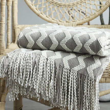 Nordic Knitted Decorative Blanket Sofa Blanket