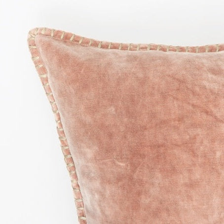 image Cotton Velvet Throw Pillow