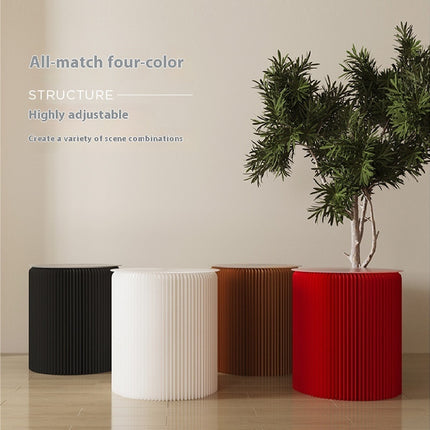 Shibazhi Side Sofa Living Room Round Tea Table