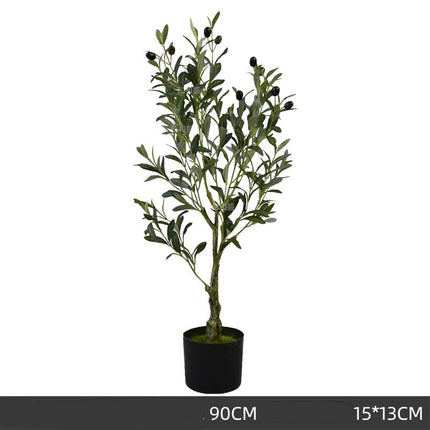 Large Simulation Plant Olive Tree Indoor Window Decoration Simulation Tree