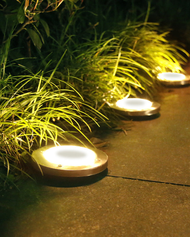 Outdoor Solar Lawn Garden Underground Light