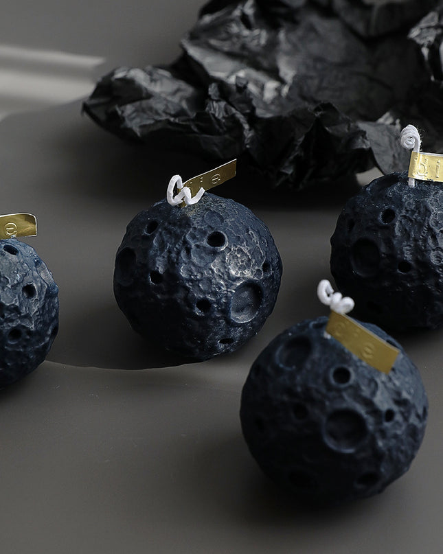 Bedroom Creative Moon Shape Scented Candles Ornaments