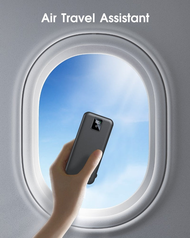 AC-02F High-Capacity Power Bank – Portable Phone Charger & Compact Power Station