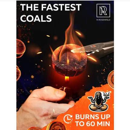 200 Pcs Charcoal Tablets For Incense Quick Light Charcoal Tablets 20 Roll