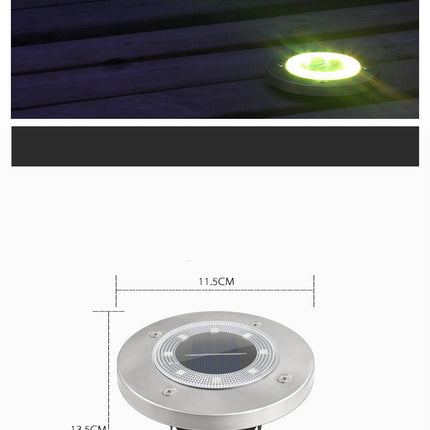 Outdoor Solar Lawn Garden Underground Light