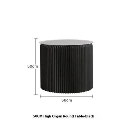 Shibazhi Side Sofa Living Room Round Tea Table