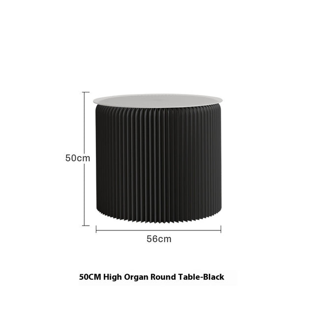 Shibazhi Side Sofa Living Room Round Tea Table