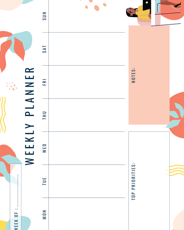 Success Digital Planner – Editable PLR Planner, Study & Productivity Calendar