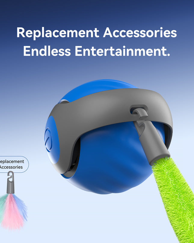 2025 Smart Interactive Cat Ball,Type-C Rechargeable Interactive Cats Toy,Automatic Cat Teaser Toy,Pet Supplies,New Year Gift