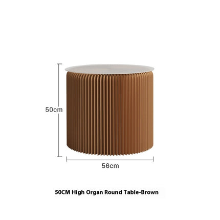 Shibazhi Side Sofa Living Room Round Tea Table