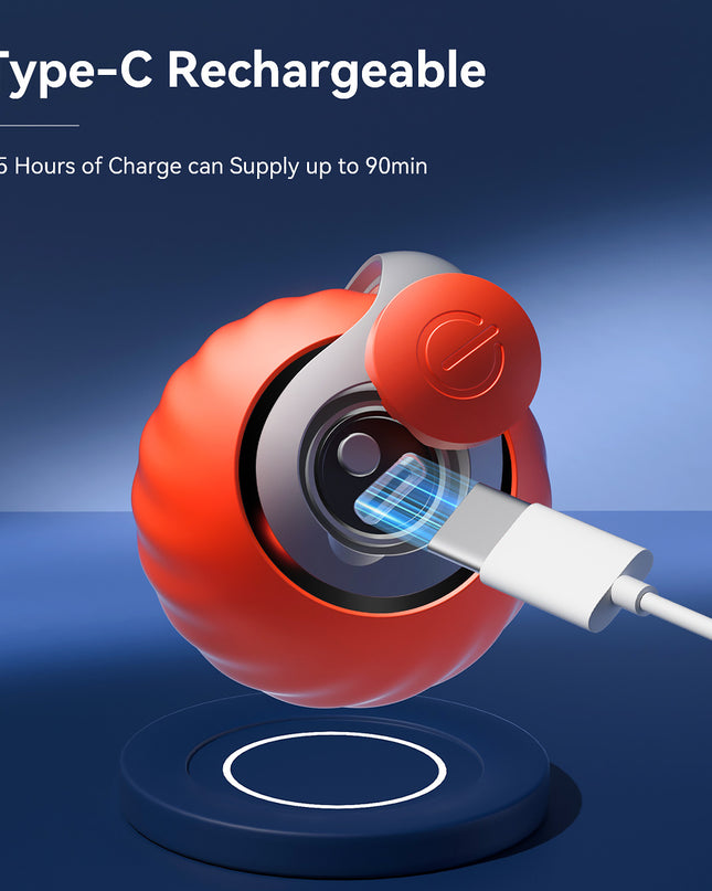 2025 Smart Interactive Cat Ball,Type-C Rechargeable Interactive Cats Toy,Automatic Cat Teaser Toy,Pet Supplies,New Year Gift