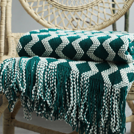 Nordic Knitted Decorative Blanket Sofa Blanket