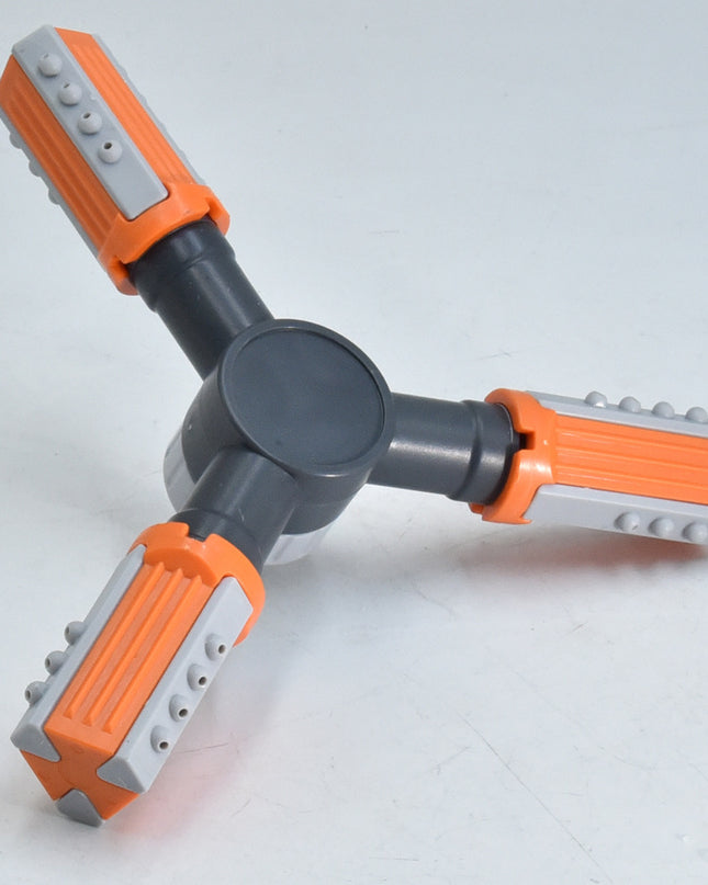 Adjustable 360 Degree 3-arm Rotating Sprinklers Grass Lawn Automatic Watering Nozzles Garden Agriculture Irrigation Device