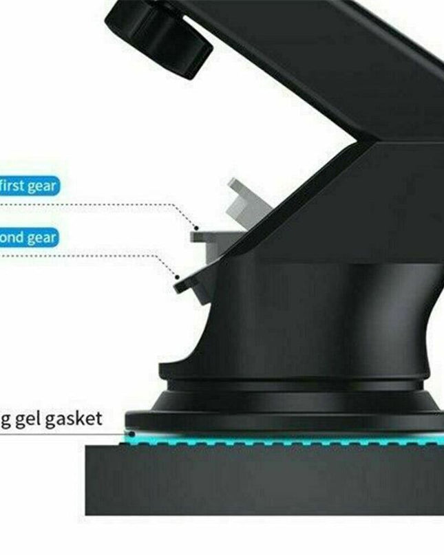 MagSafe Compatible Car Mount – Adjustable Car Phone Holder with Suction Cup & 360° Rotation