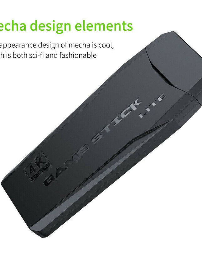 Retro Gaming Console with Wireless Controllers – 4K HDMI Video Game Emulator