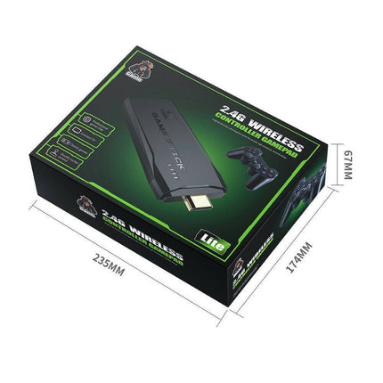 Retro Gaming Console with Wireless Controllers – 4K HDMI Video Game Emulator