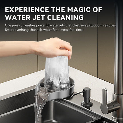 Metal Glass Rinser for Sink – High Pressure Cup Washer for Kitchen & Bar