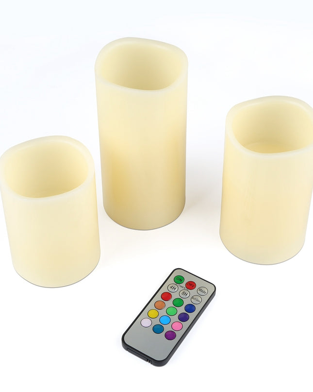 6Pc Flameless Candles Votive Candles Wireless Battery Operated LED Flickering Candles With Remote Control Timer