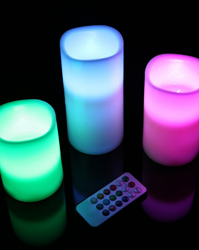 6Pc Flameless Candles Votive Candles Wireless Battery Operated LED Flickering Candles With Remote Control Timer