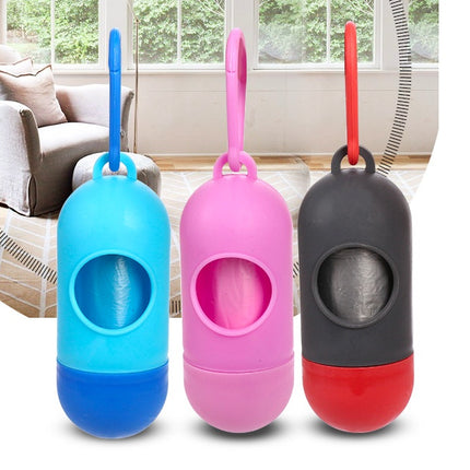 Biodegradable Dog Poop Bags with Holder – Doggy Bag for Waste Cleanup