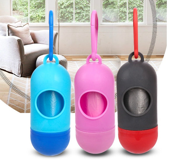 Biodegradable Dog Poop Bags with Holder – Doggy Bag for Waste Cleanup