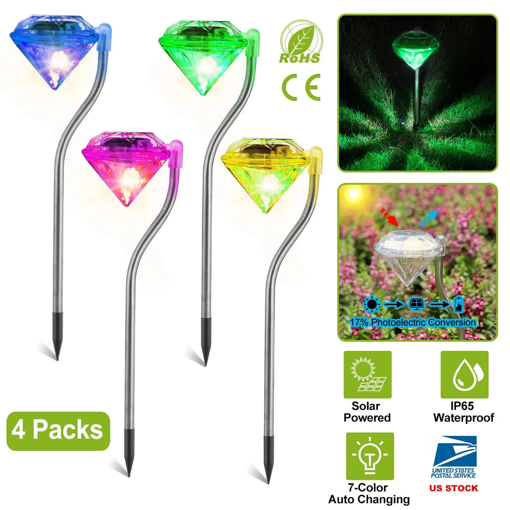 Solar LED Garden Light Set-Garden Light-VashiaOfficial