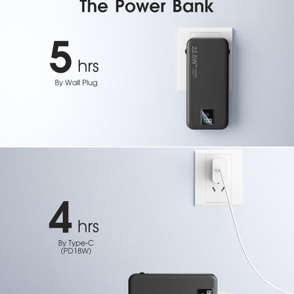 AC-02F High-Capacity Power Bank – Portable Phone Charger & Compact Power Station