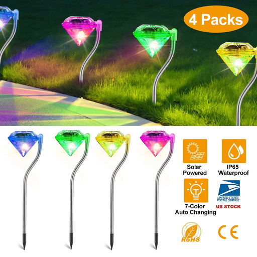 Solar LED Garden Light Set-Garden Light-VashiaOfficial