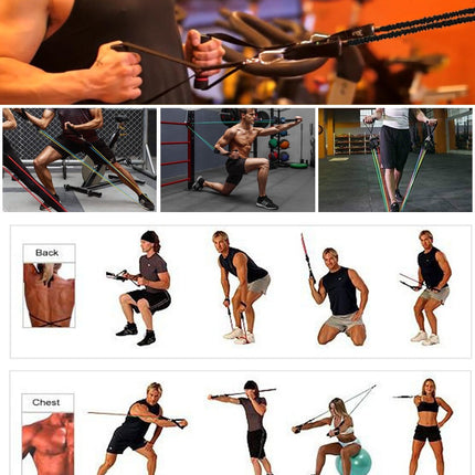 Portable Fitness Equipment – Home Workout Machine for Full Body Exercise