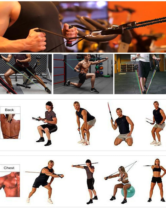 Portable Fitness Equipment – Home Workout Machine for Full Body Exercise