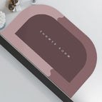 Trapezoidal Rounded Rose / 40x60cm