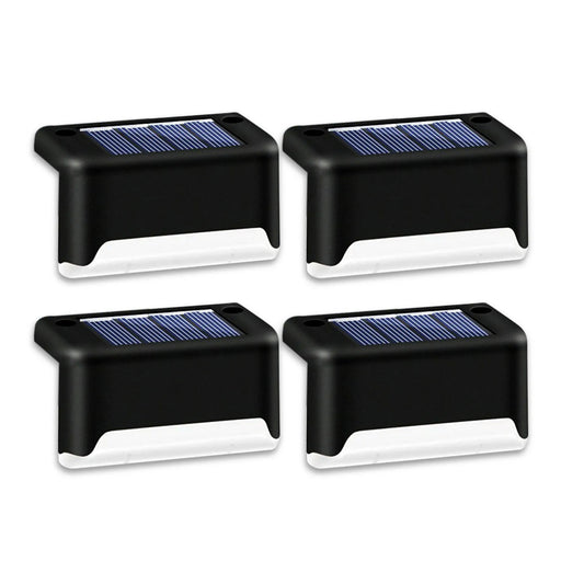 4 Solar Bright Led Deck Lights outdoor solar lights for garden illumination and safety