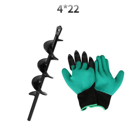 Garden Digging And Loosening Soil Planting Drill Worm Bit Set