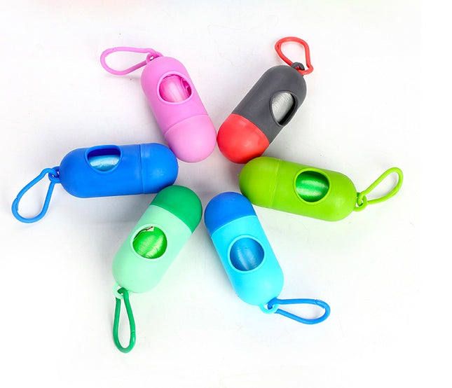 Biodegradable Dog Poop Bags with Holder – Doggy Bag for Waste Cleanup