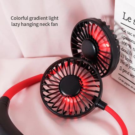 Mini Portable Neck Fan – Rechargeable Small Handheld Fan & Personal Air Cooler