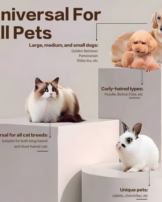 Rechargeable Pet Paw Trimmer – Quiet Electric Hair Clippers for Dogs & Cats, Waterproof Grooming Tool with LED for Precision Trimming