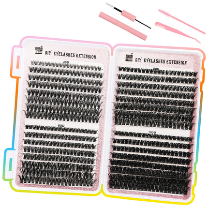 32 Rows Cluster Lash Extensions Set