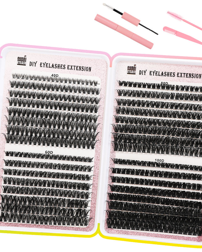 32 Rows Cluster Lash Extensions Set