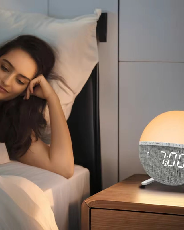 Creative New Hot Selling Lights, Sunrise Analog Wake-up Lights, Alarm Clocks