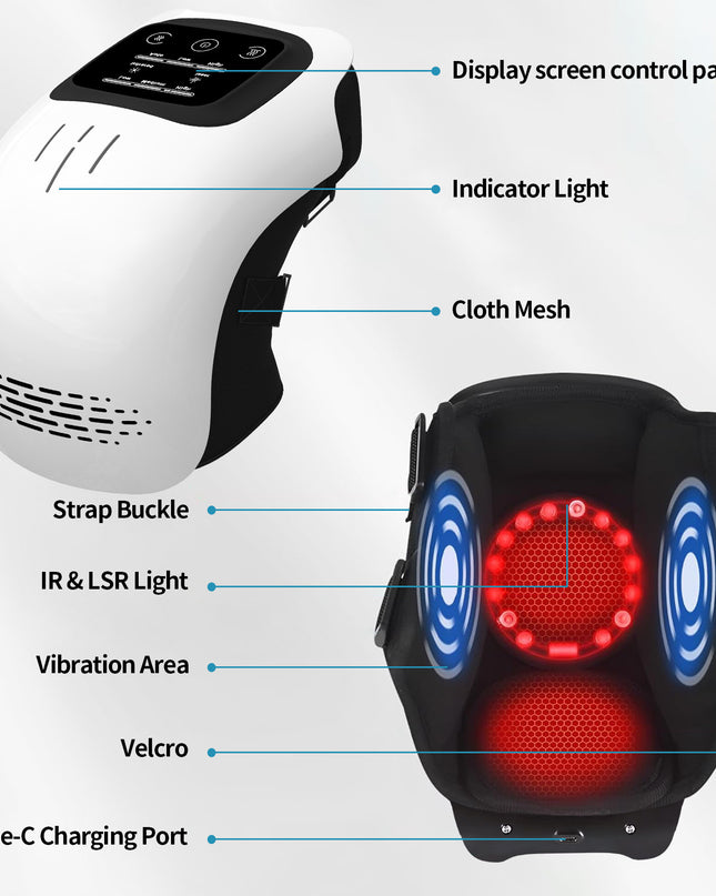 Rechargeable Vibrating Knee Massager