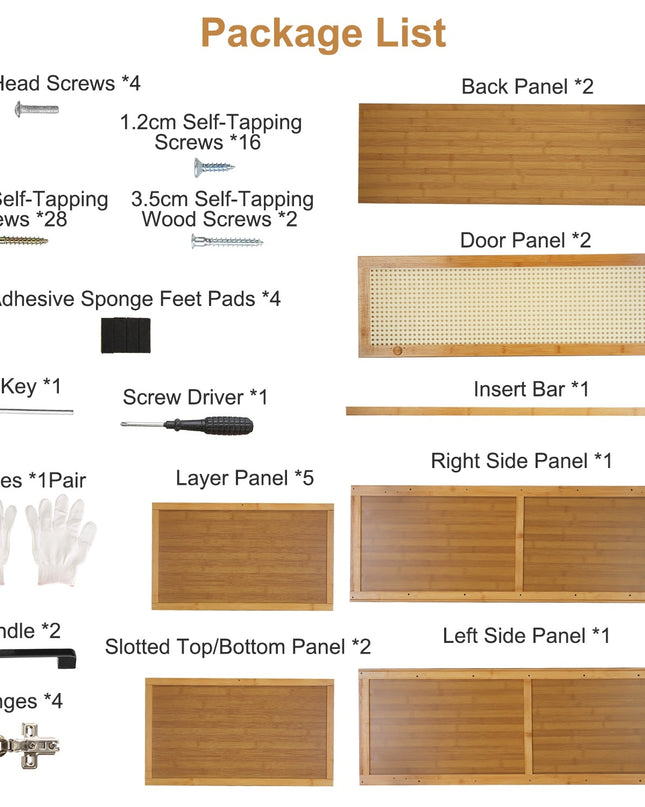 6-tier Bamboo Shoe Rack, Freestanding Shoe Cabinet