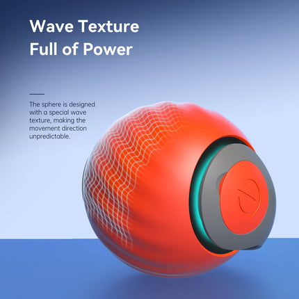 2025 Smart Interactive Cat Ball – Type-C Rechargeable Rolling Toy for Cats & Kittens – Automatic Ball for Cats, Dogs, and Small Pets