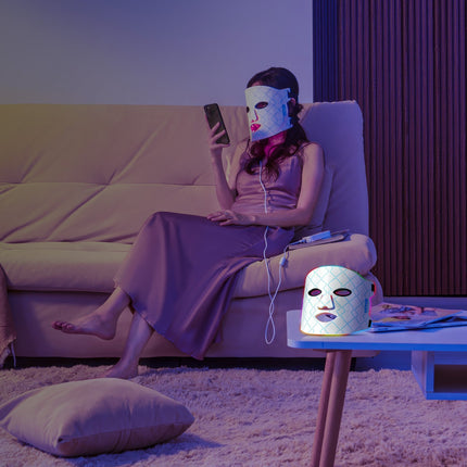 VEVOR 7-Color Red Light Therapy Mask