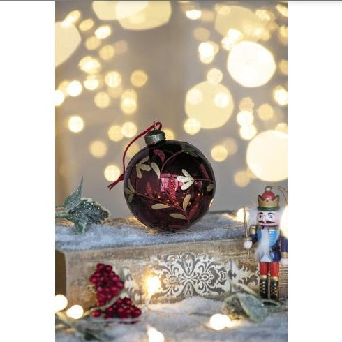 image D39 Christmas Ball Ornaments Glass  Christmas Holiday Decorative